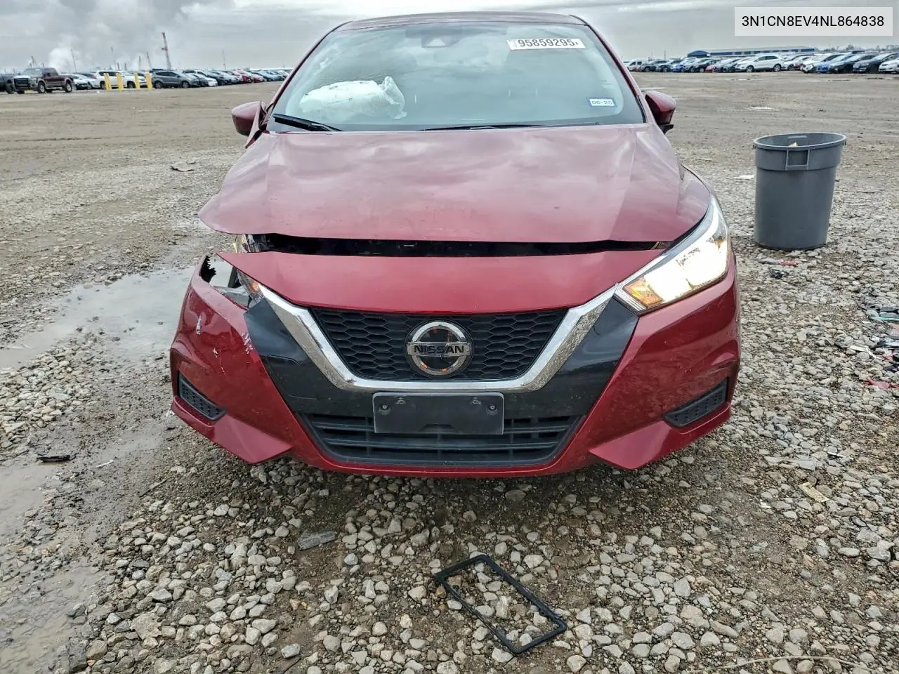 3N1CN8EV4NL864838 2022 Nissan Versa Sv