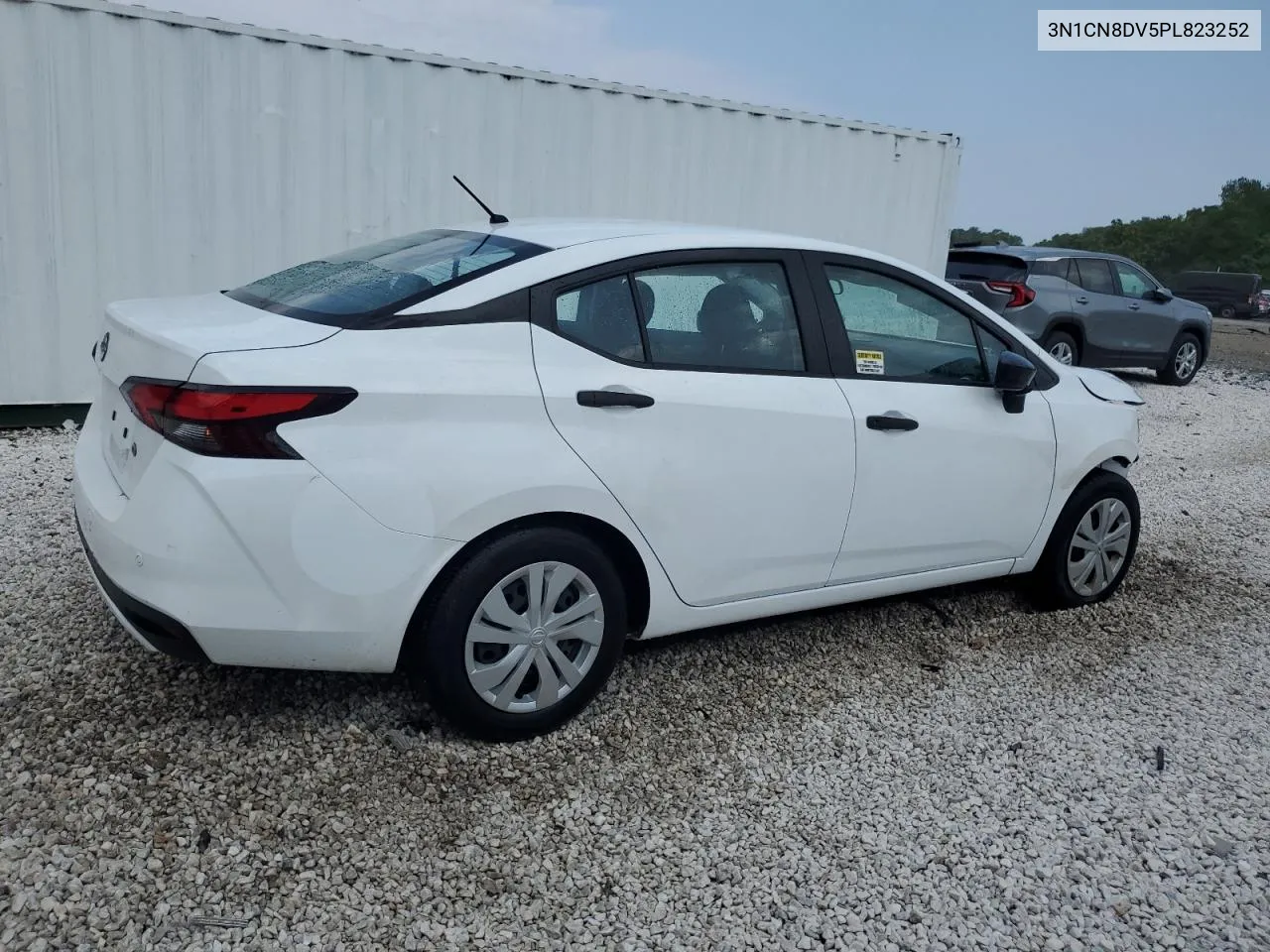 2023 Nissan Versa S VIN: 3N1CN8DV5PL823252 Lot: 64013464