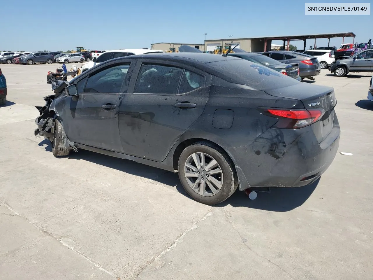 2023 Nissan Versa S VIN: 3N1CN8DV5PL870149 Lot: 70863494