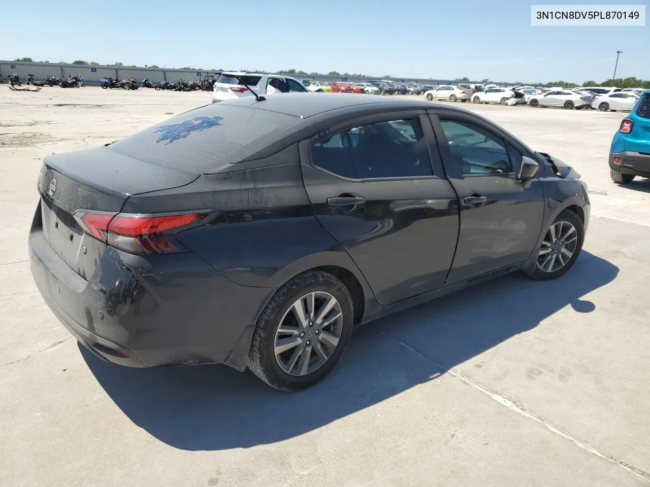 2023 Nissan Versa S VIN: 3N1CN8DV5PL870149 Lot: 70863494