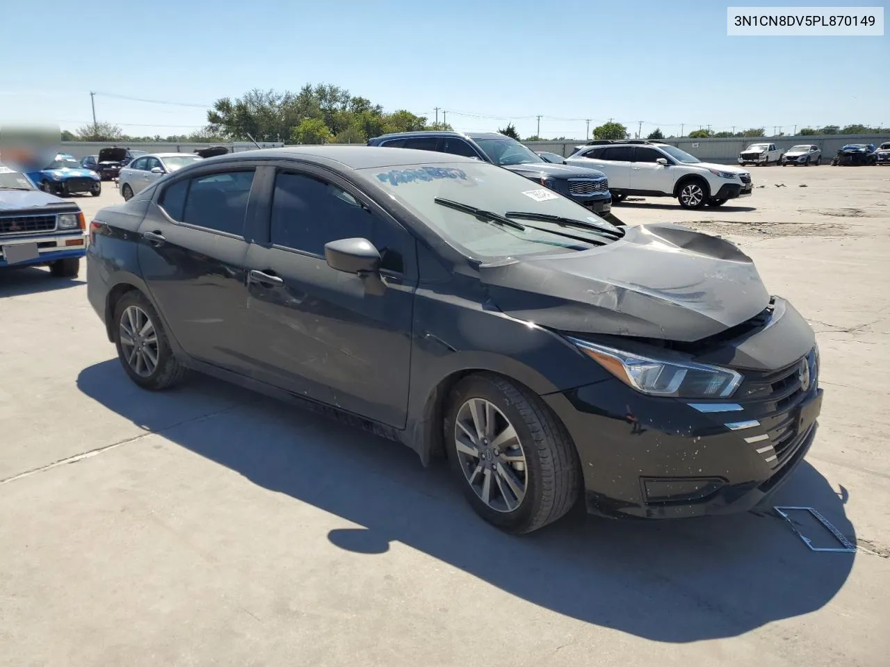 2023 Nissan Versa S VIN: 3N1CN8DV5PL870149 Lot: 70863494