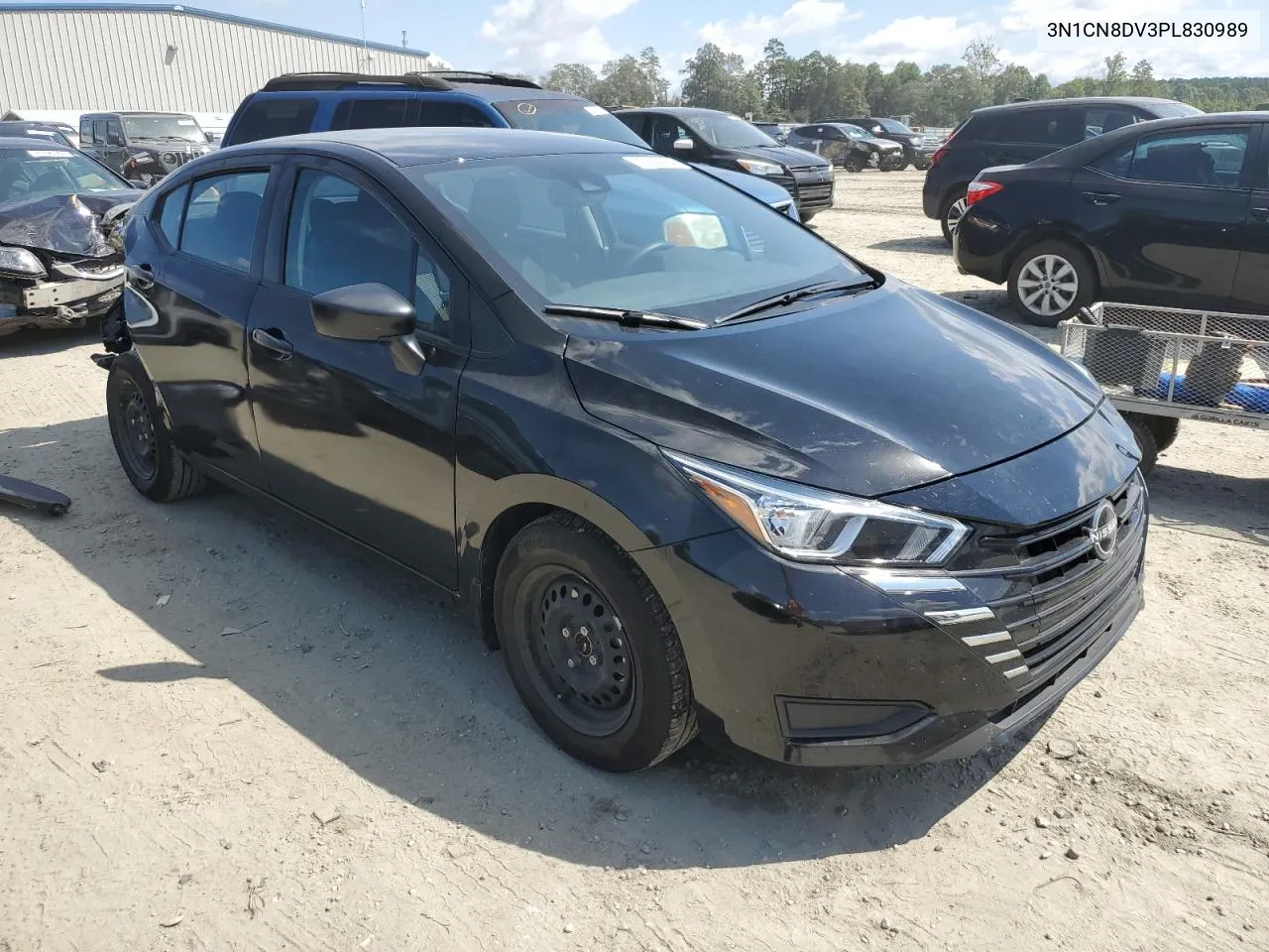 2023 Nissan Versa S VIN: 3N1CN8DV3PL830989 Lot: 72623954