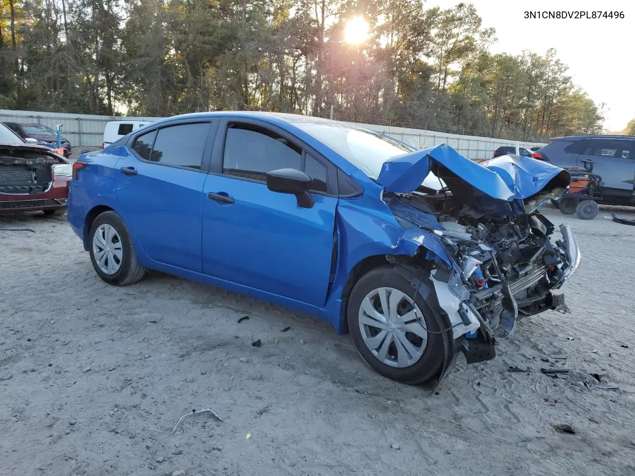 3N1CN8DV2PL874496 2023 Nissan Versa S