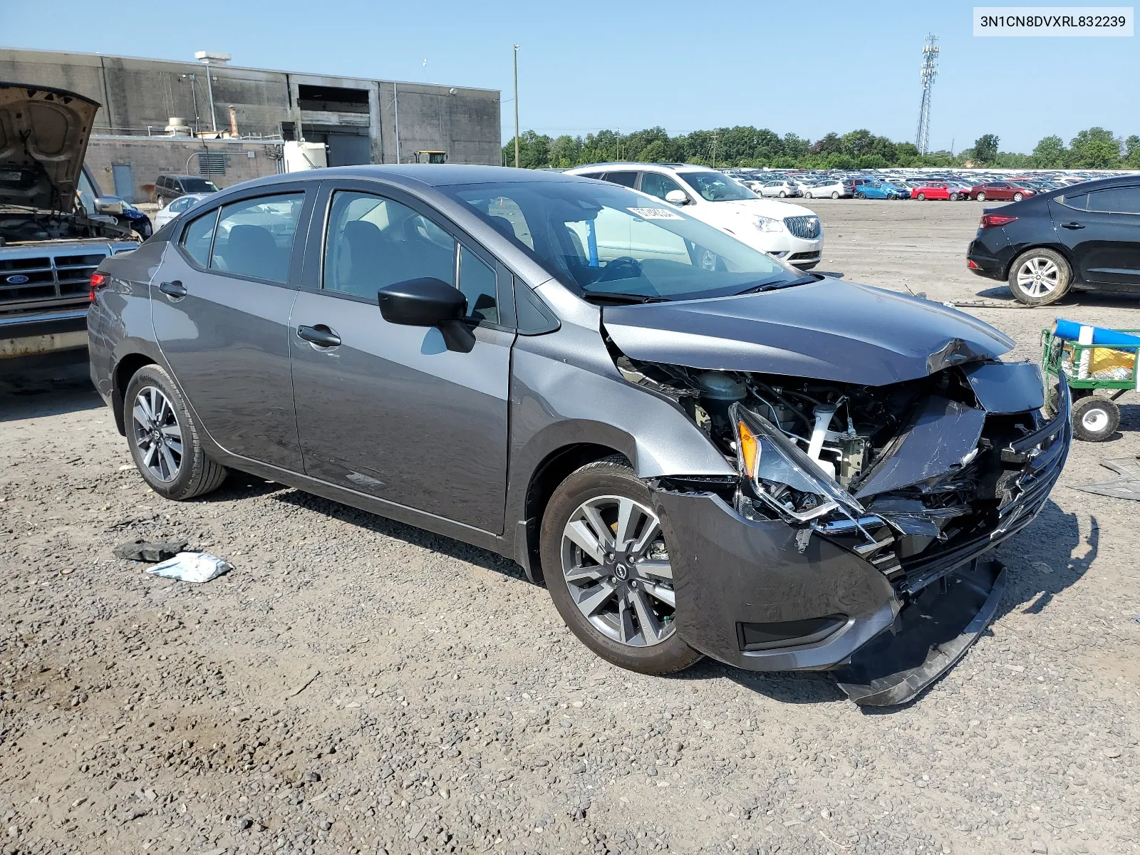 2024 Nissan Versa S VIN: 3N1CN8DVXRL832239 Lot: 67248334