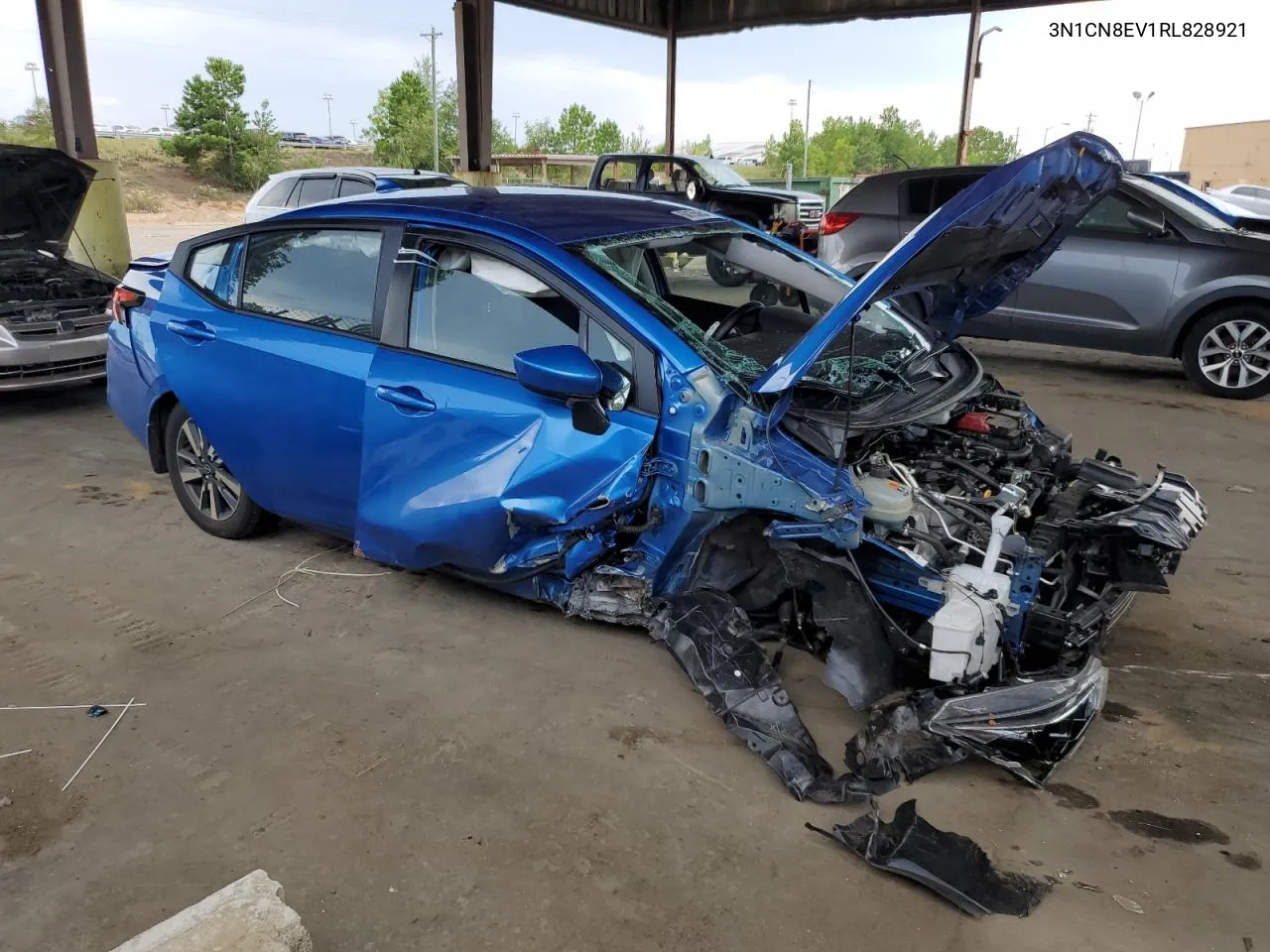 2024 Nissan Versa Sv VIN: 3N1CN8EV1RL828921 Lot: 68155634