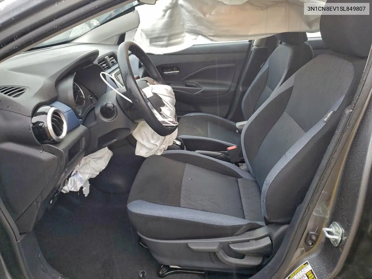 3N1CN8EV1SL849807 2025 Nissan Versa Sv