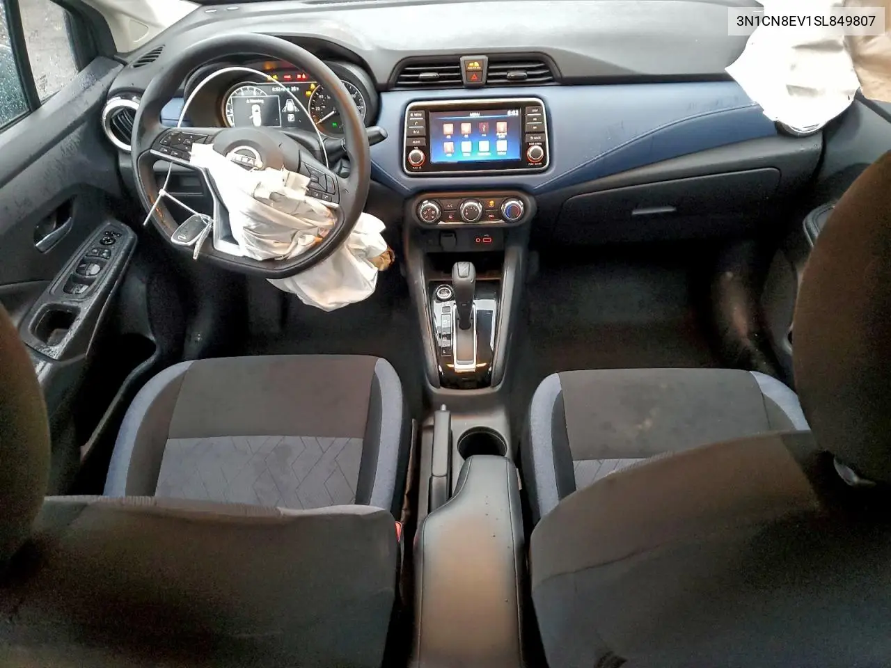 3N1CN8EV1SL849807 2025 Nissan Versa Sv