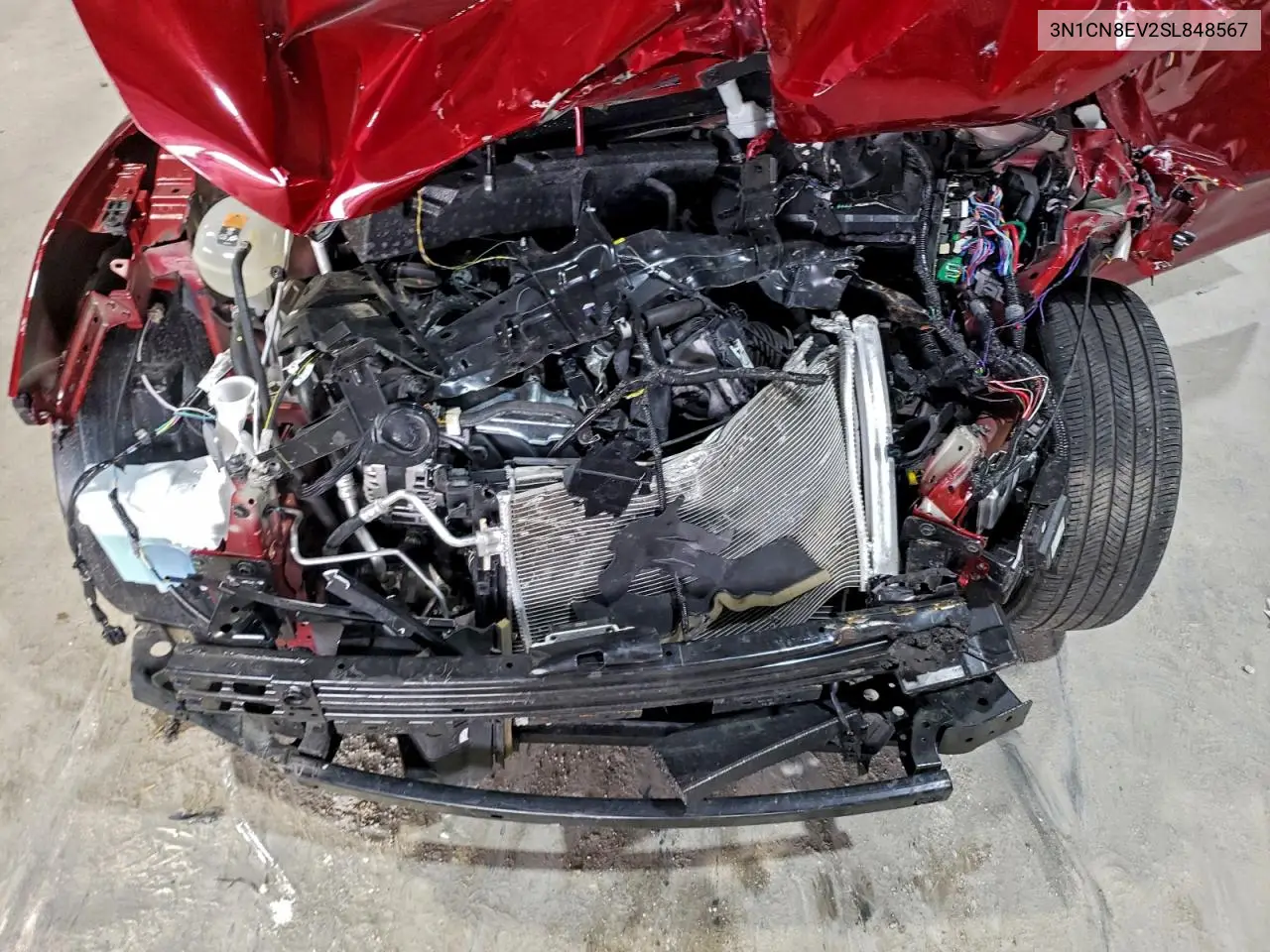 3N1CN8EV2SL848567 2025 Nissan Versa Sv
