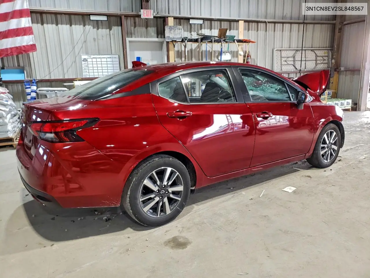 3N1CN8EV2SL848567 2025 Nissan Versa Sv