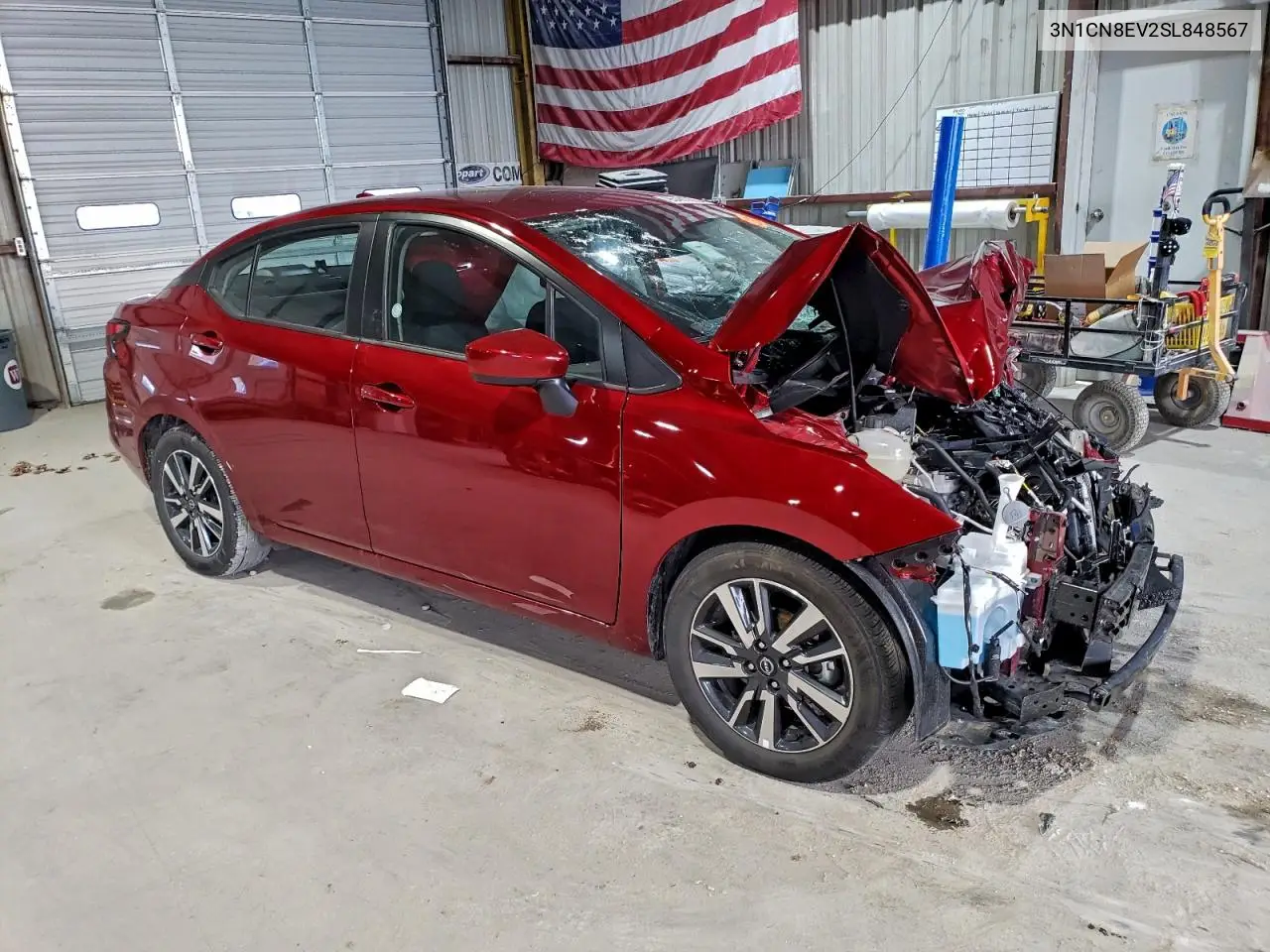 3N1CN8EV2SL848567 2025 Nissan Versa Sv