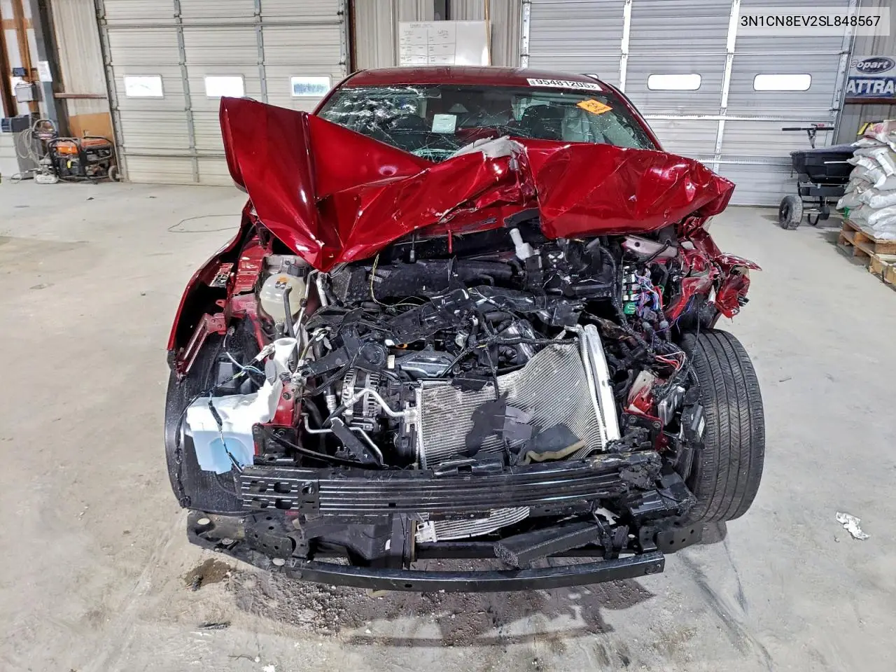 3N1CN8EV2SL848567 2025 Nissan Versa Sv