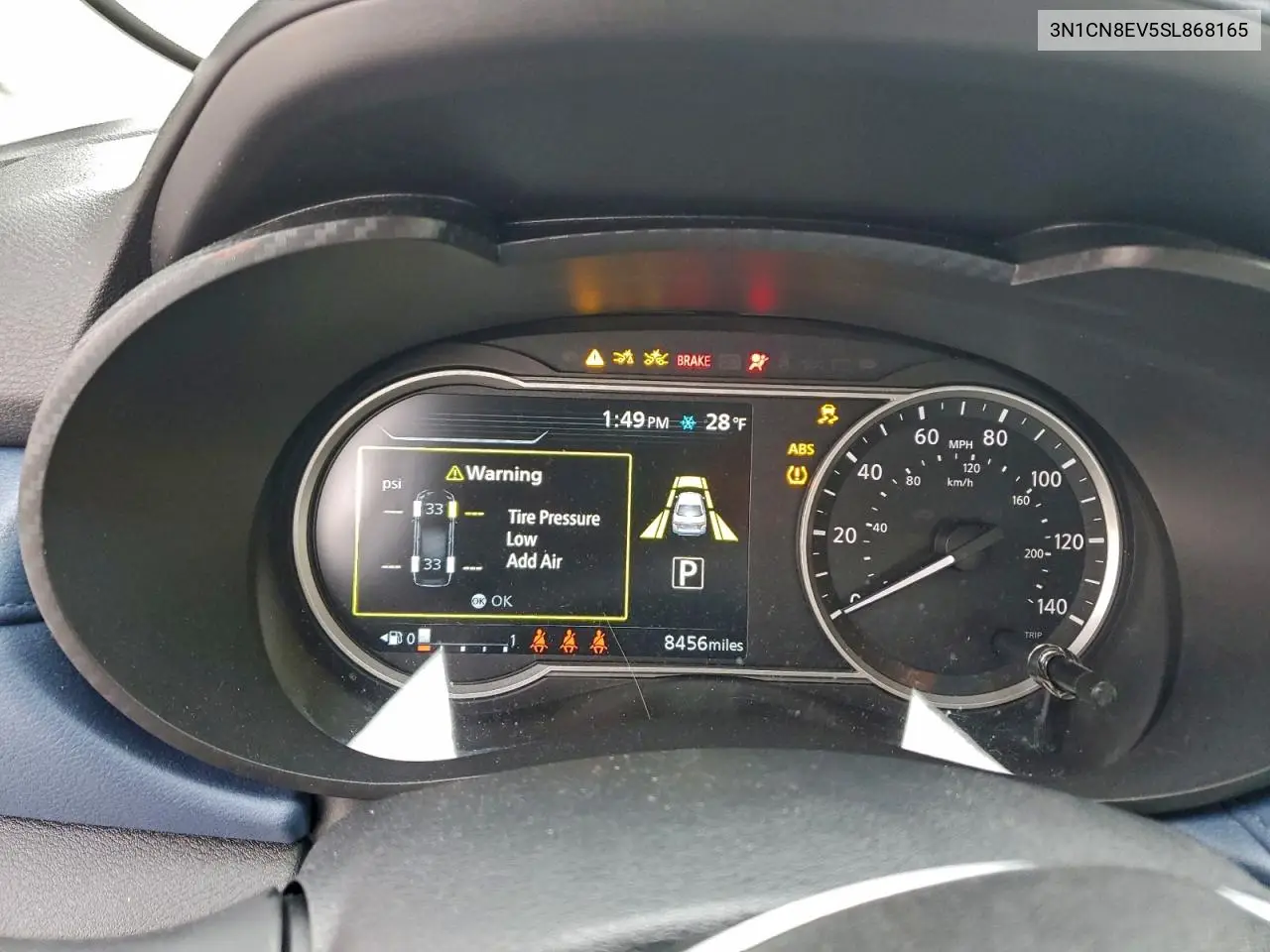 3N1CN8EV5SL868165 2025 Nissan Versa Sv