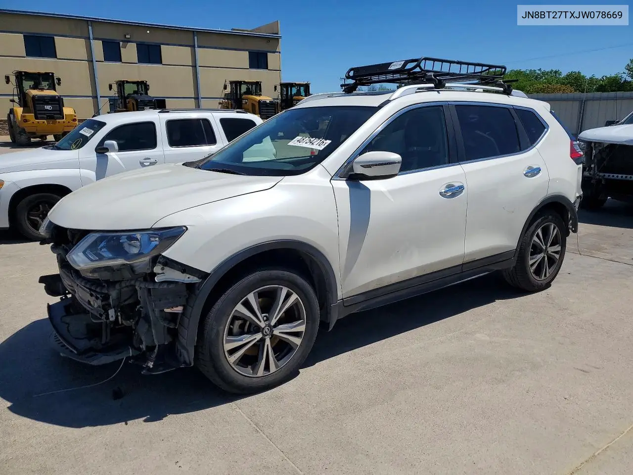 2018 Nissan Xtrail VIN: JN8BT27TXJW078669 Lot: 49605326