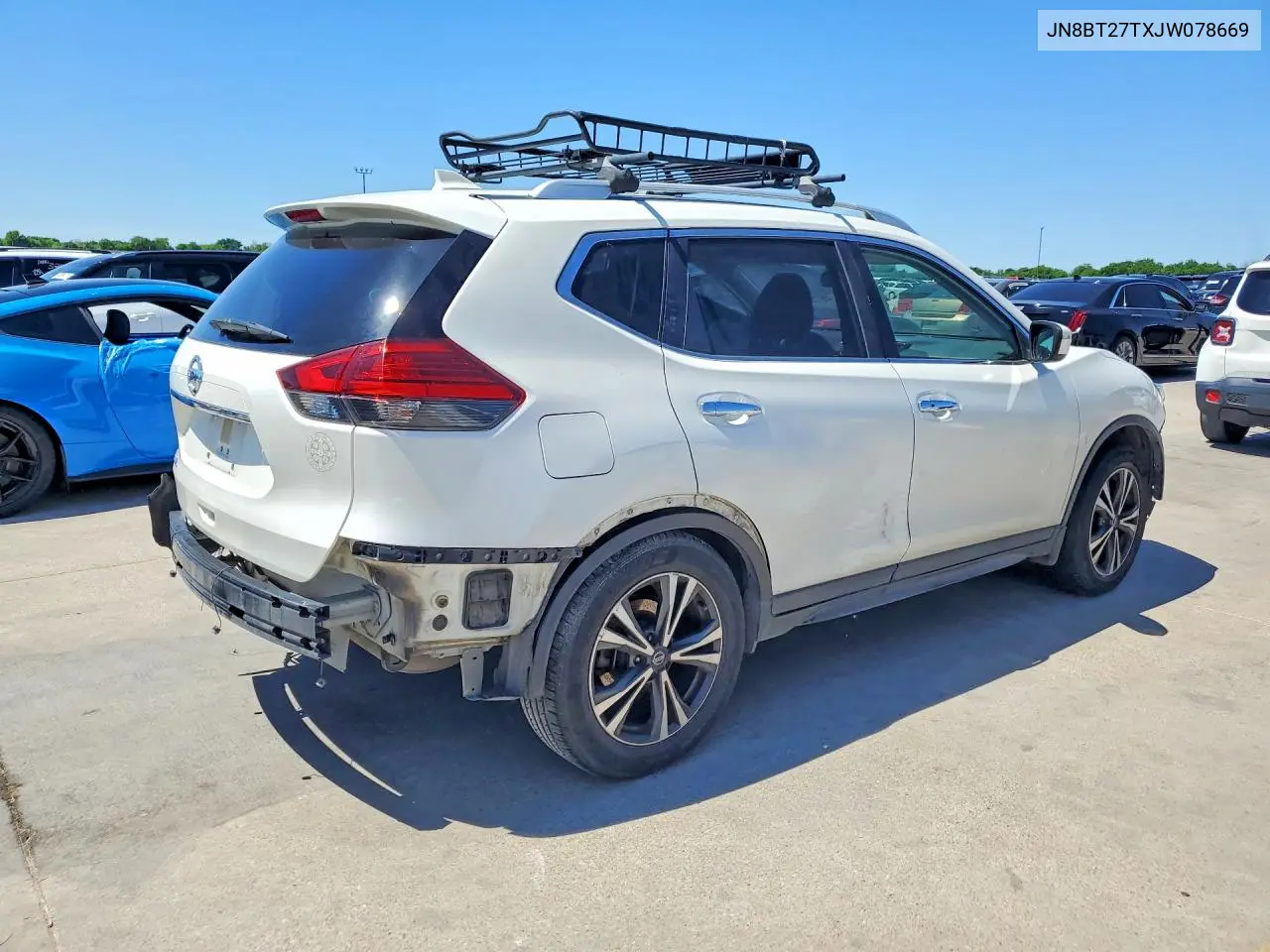 2018 Nissan Xtrail VIN: JN8BT27TXJW078669 Lot: 49605326