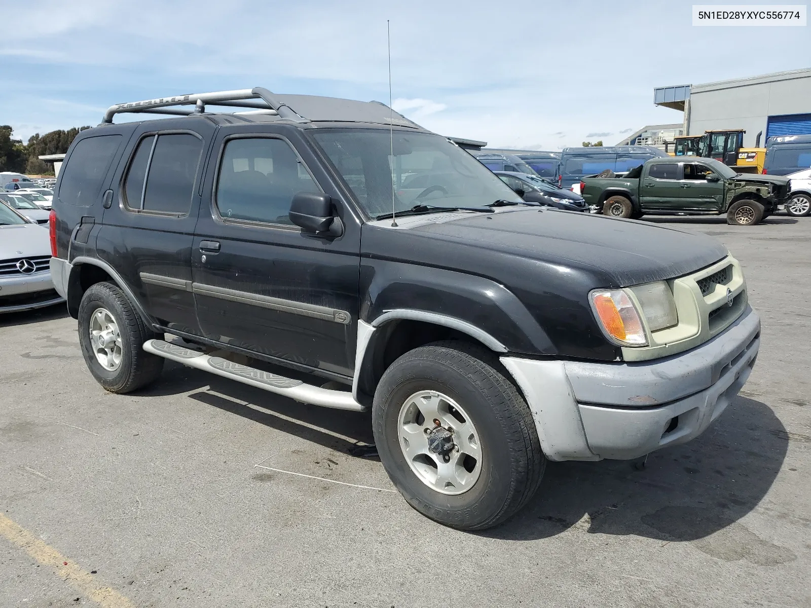 2000 Nissan Xterra Xe VIN: 5N1ED28YXYC556774 Lot: 57169264