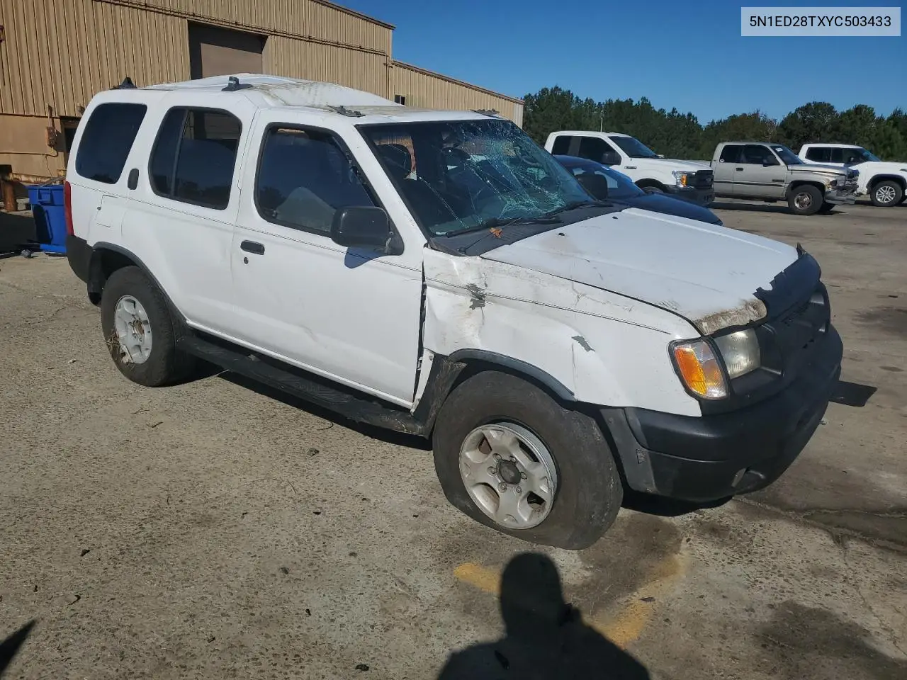 5N1ED28TXYC503433 2000 Nissan Xterra Xe