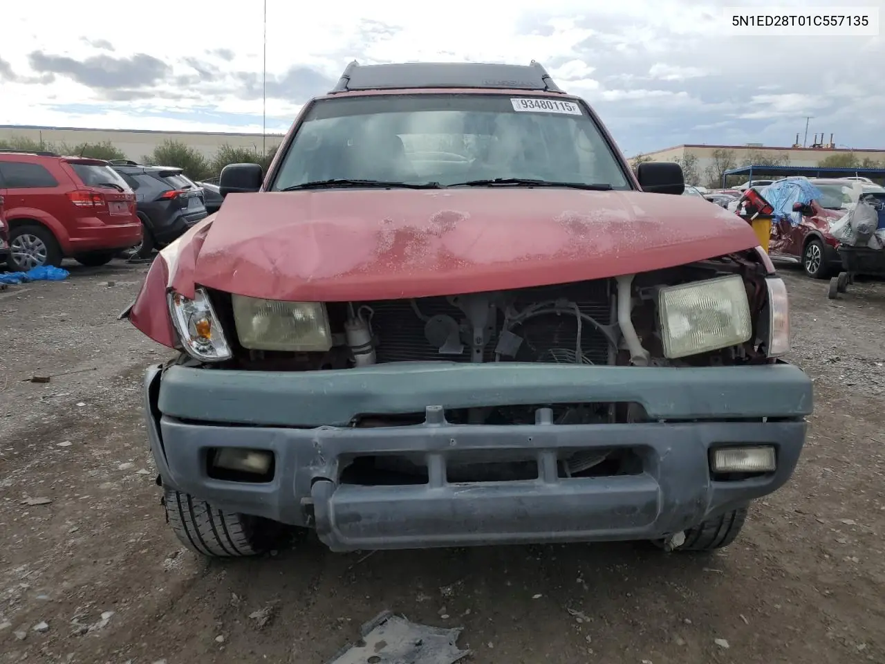 5N1ED28T01C557135 2001 Nissan Xterra Xe