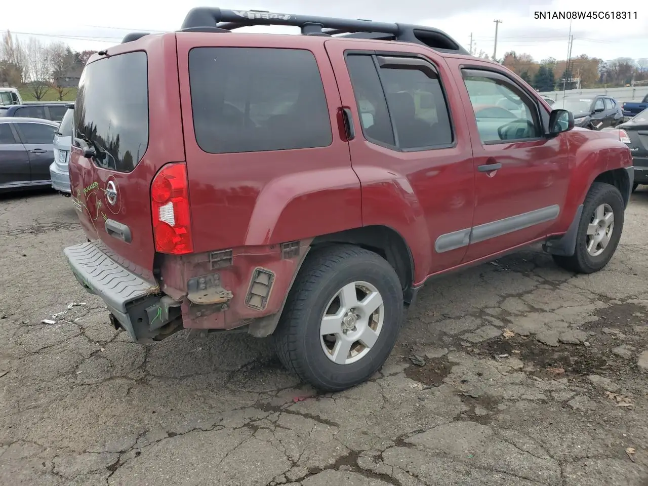 5N1AN08W45C618311 2005 Nissan Xterra Off Road