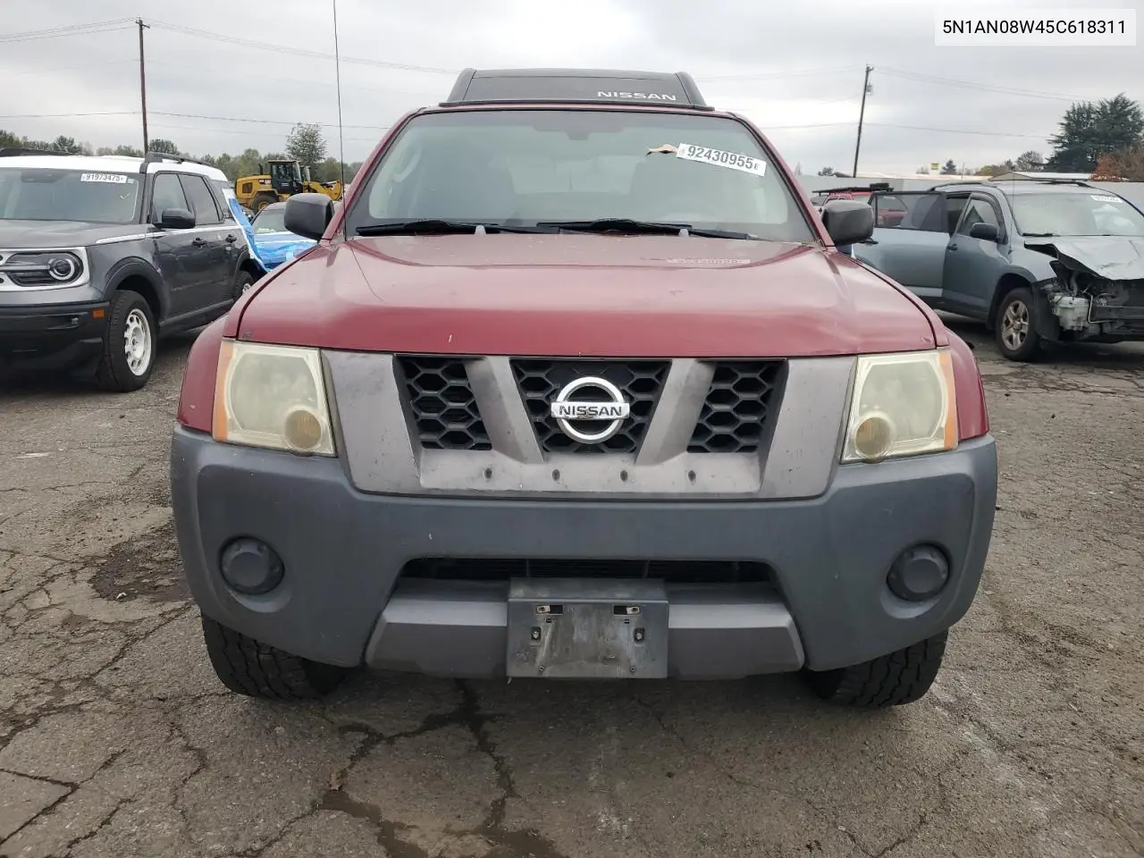 5N1AN08W45C618311 2005 Nissan Xterra Off Road