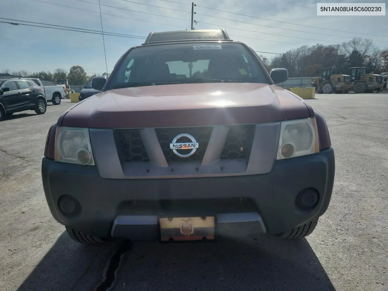 5N1AN08U45C600230 2005 Nissan Xterra Off Road