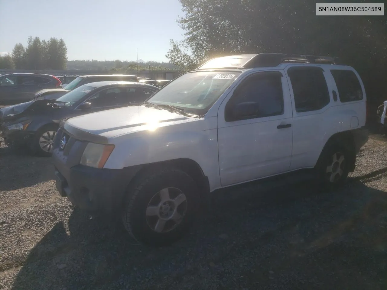 5N1AN08W36C504589 2006 Nissan Xterra Off Road