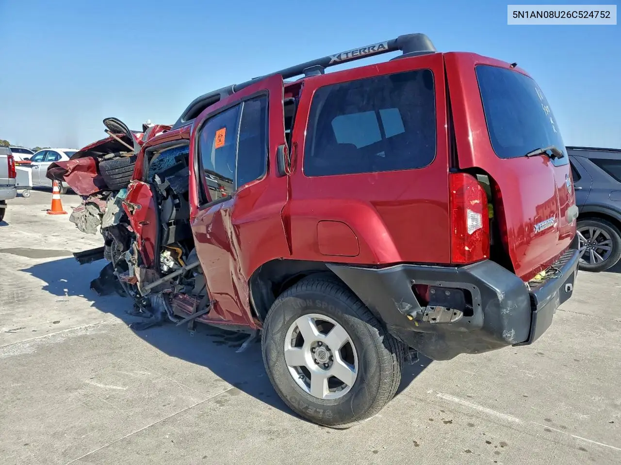 5N1AN08U26C524752 2006 Nissan Xterra Off Road