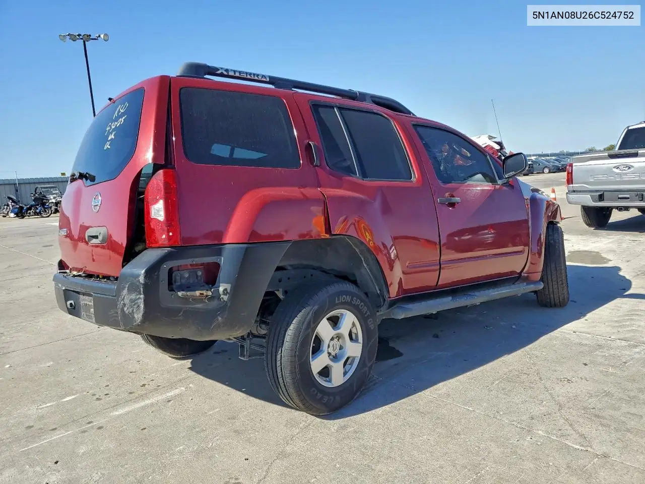 5N1AN08U26C524752 2006 Nissan Xterra Off Road