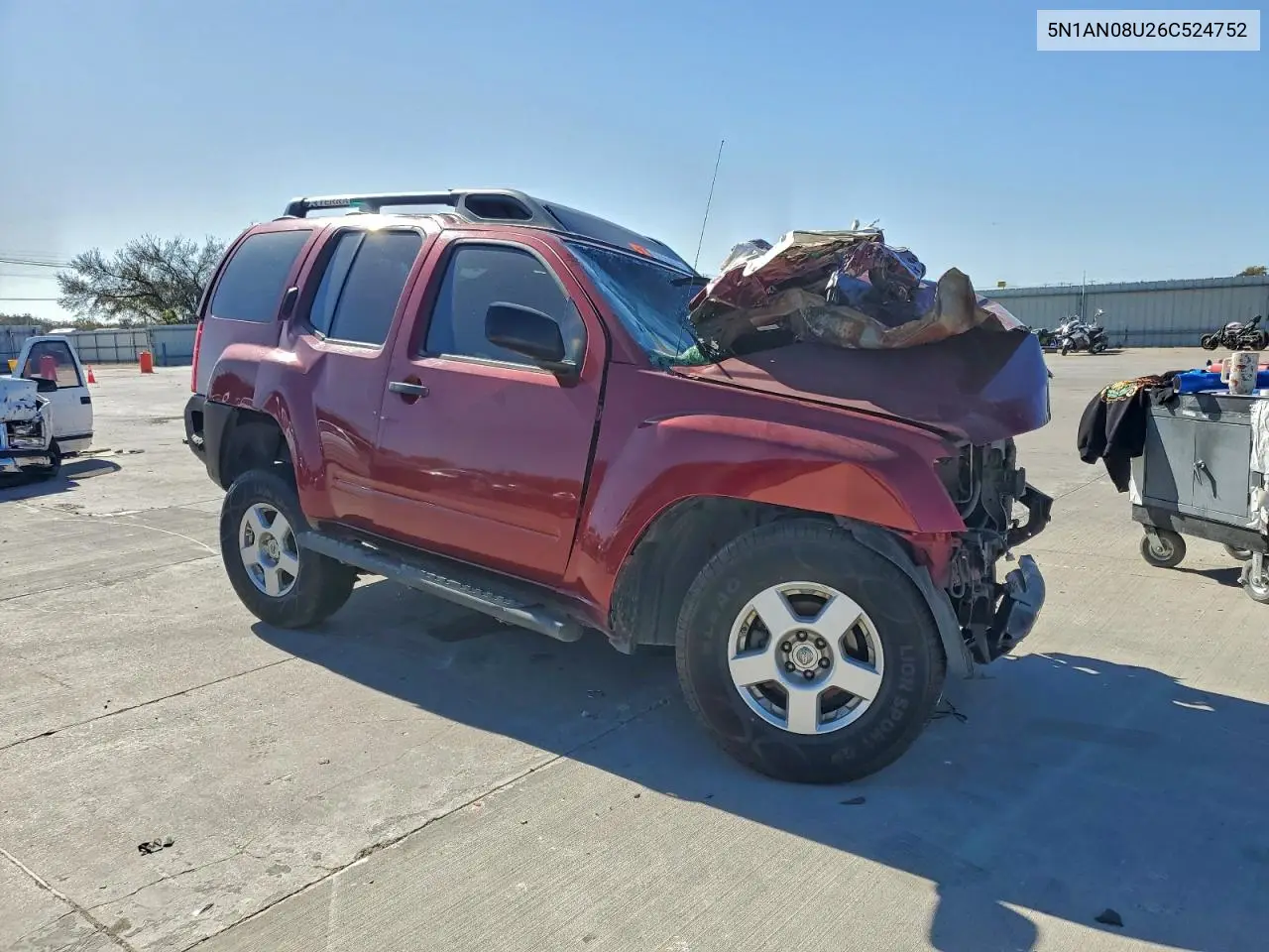 5N1AN08U26C524752 2006 Nissan Xterra Off Road