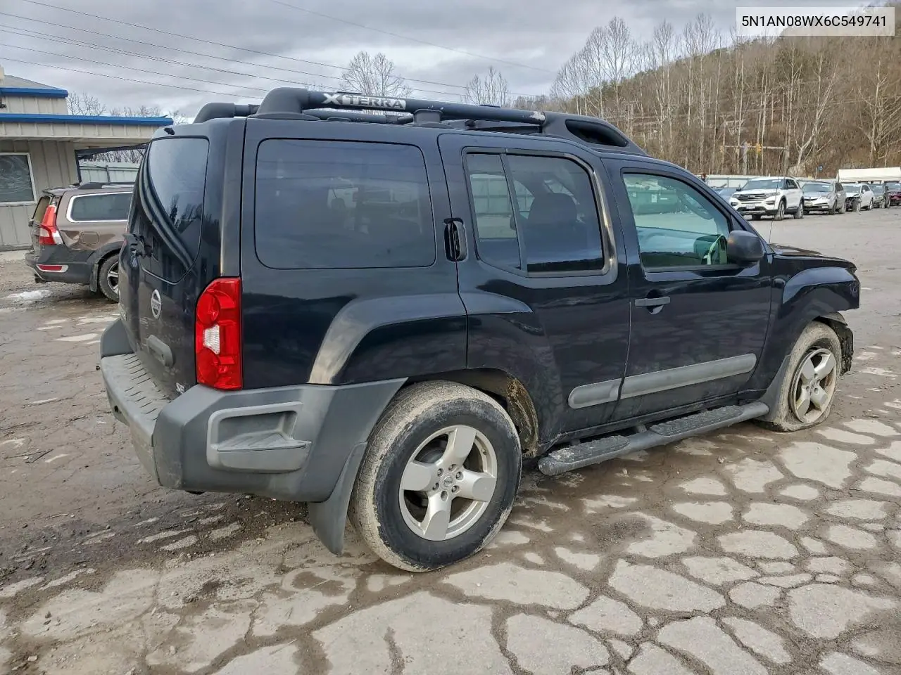 5N1AN08WX6C549741 2006 Nissan Xterra Off Road