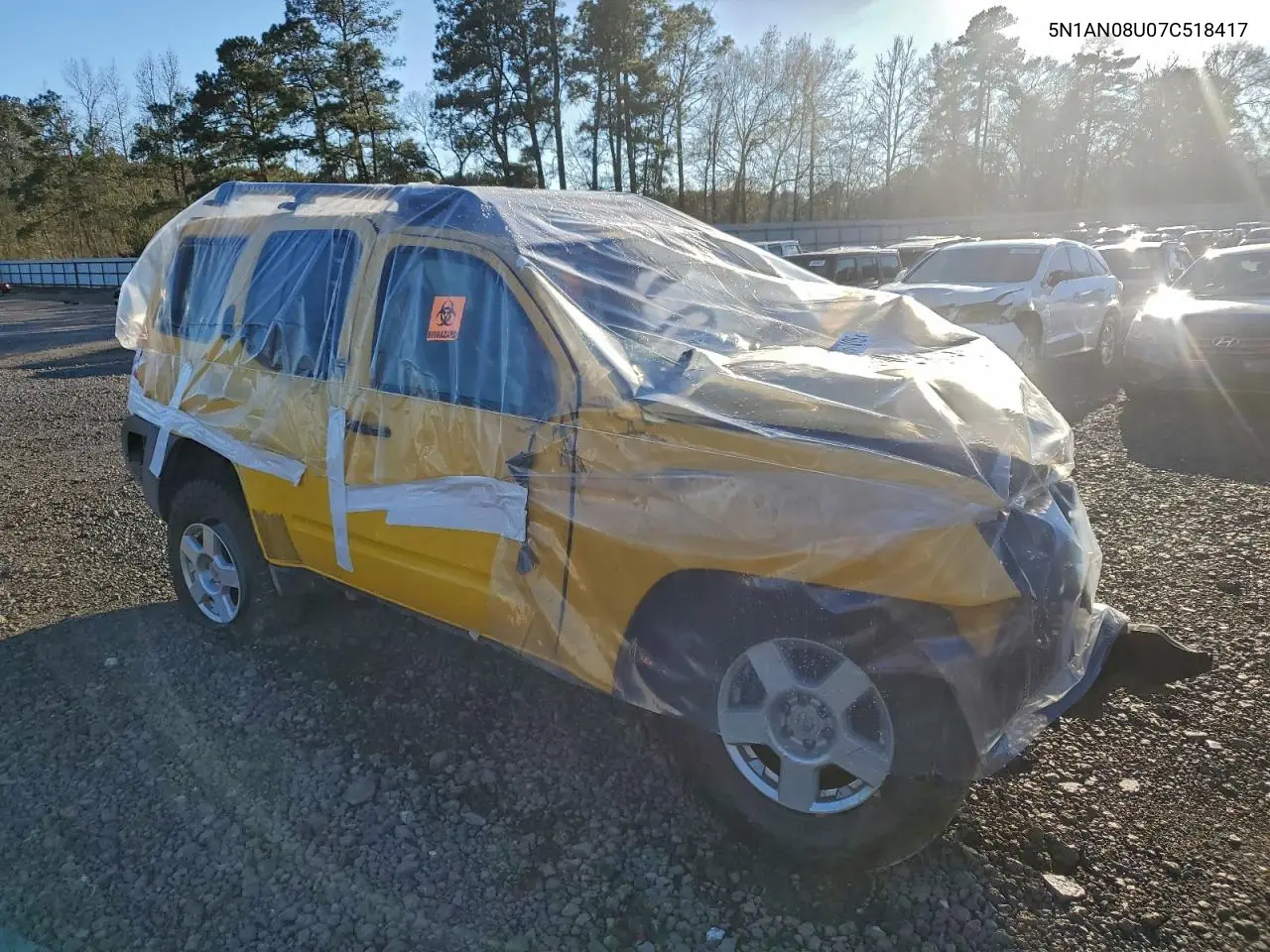 5N1AN08U07C518417 2007 Nissan Xterra Off Road