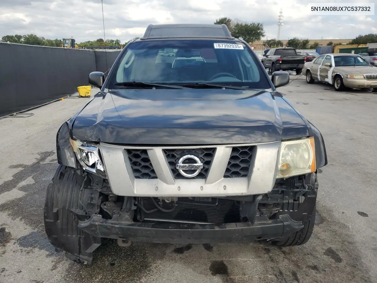5N1AN08UX7C537332 2007 Nissan Xterra Off Road