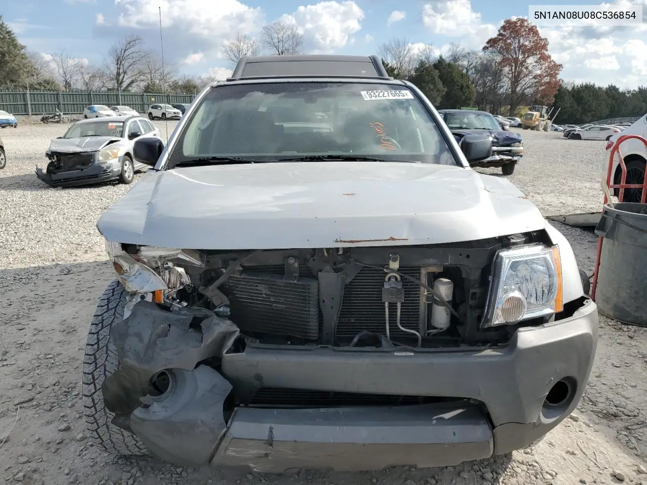 5N1AN08U08C536854 2008 Nissan Xterra Off Road
