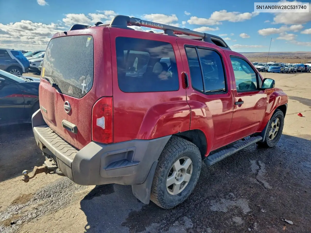 5N1AN08W28C531740 2008 Nissan Xterra Off Road