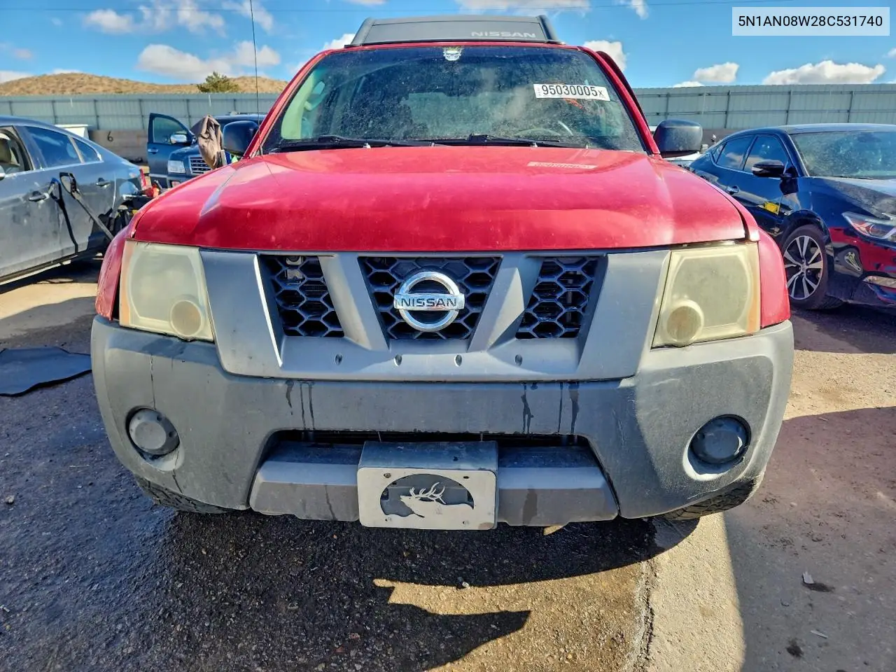 5N1AN08W28C531740 2008 Nissan Xterra Off Road