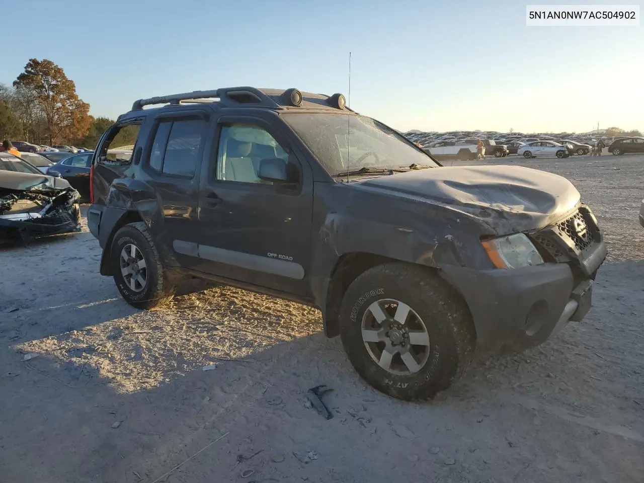5N1AN0NW7AC504902 2010 Nissan Xterra Off Road