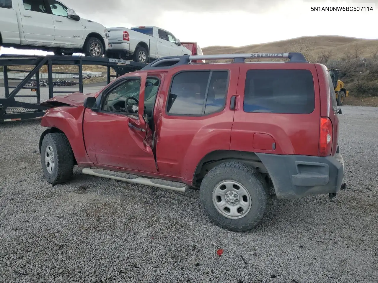 5N1AN0NW6BC507114 2011 Nissan Xterra Off Road
