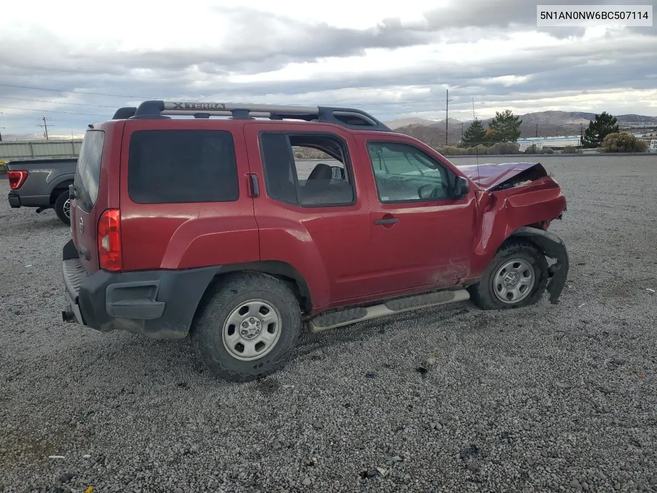 5N1AN0NW6BC507114 2011 Nissan Xterra Off Road