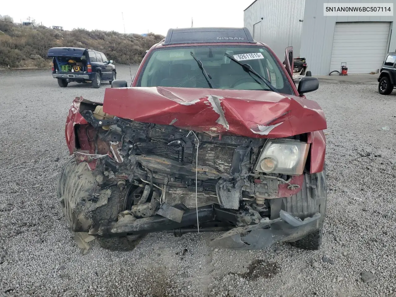 5N1AN0NW6BC507114 2011 Nissan Xterra Off Road