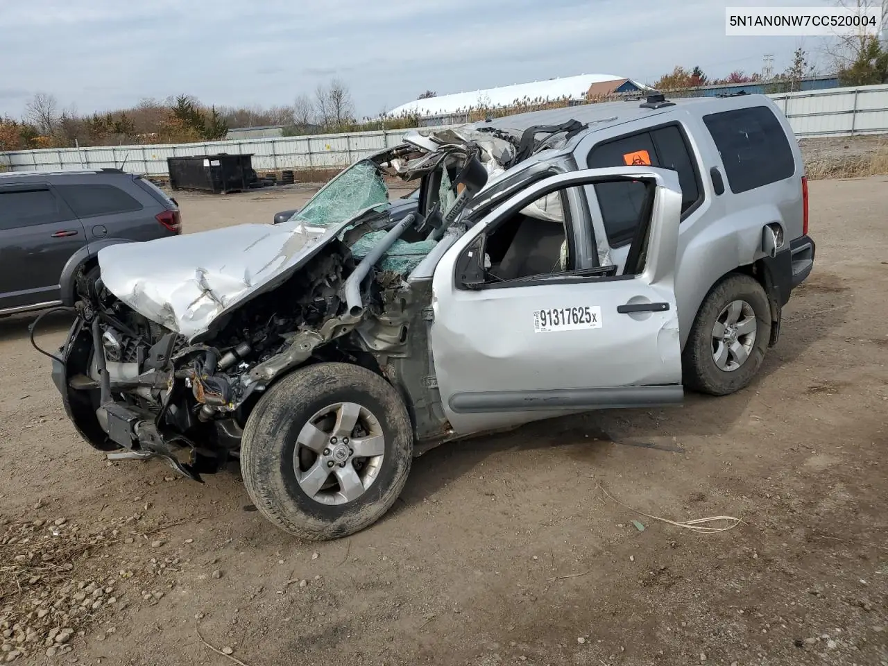 5N1AN0NW7CC520004 2012 Nissan Xterra Off Road