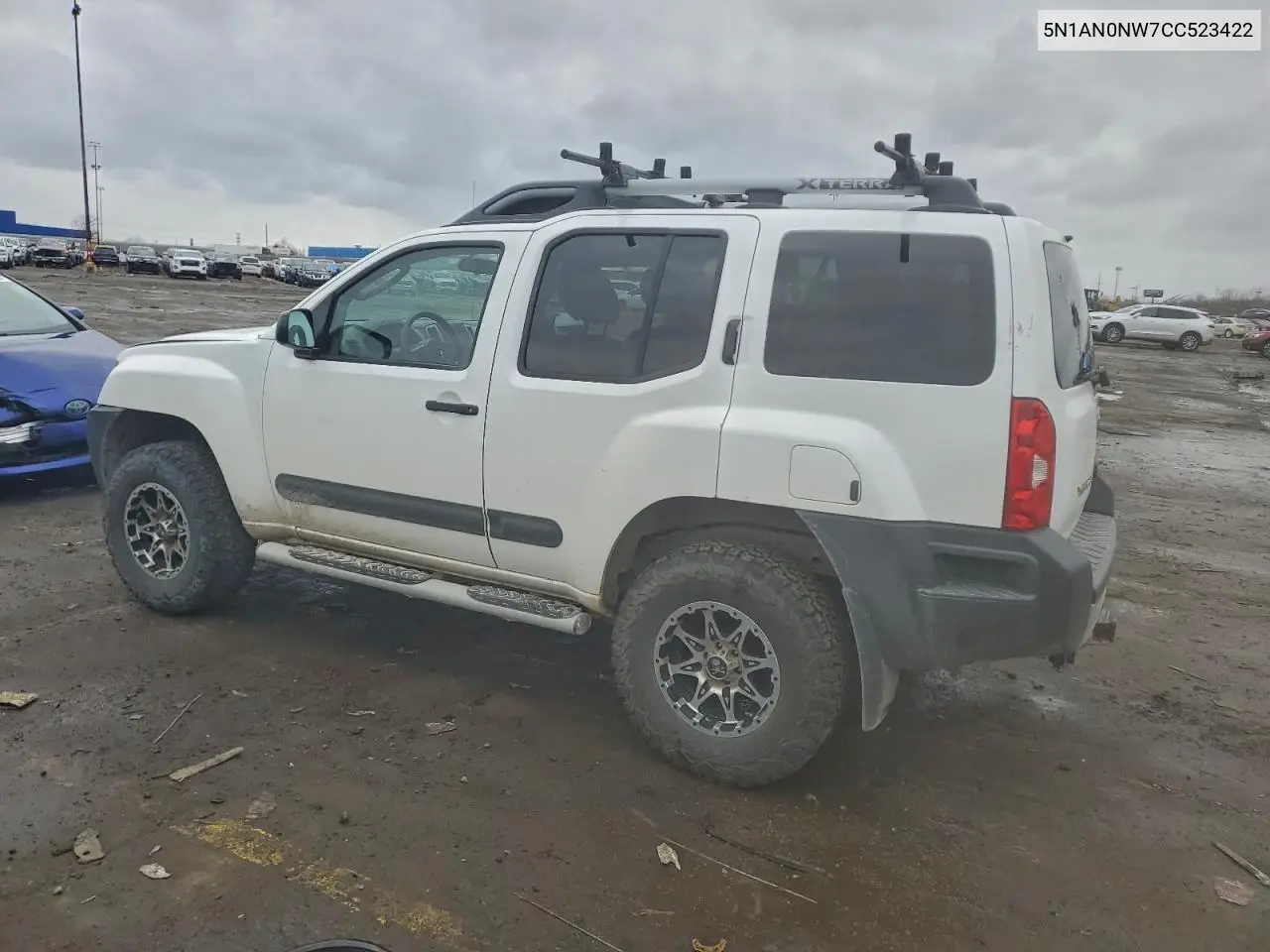 5N1AN0NW7CC523422 2012 Nissan Xterra Off Road