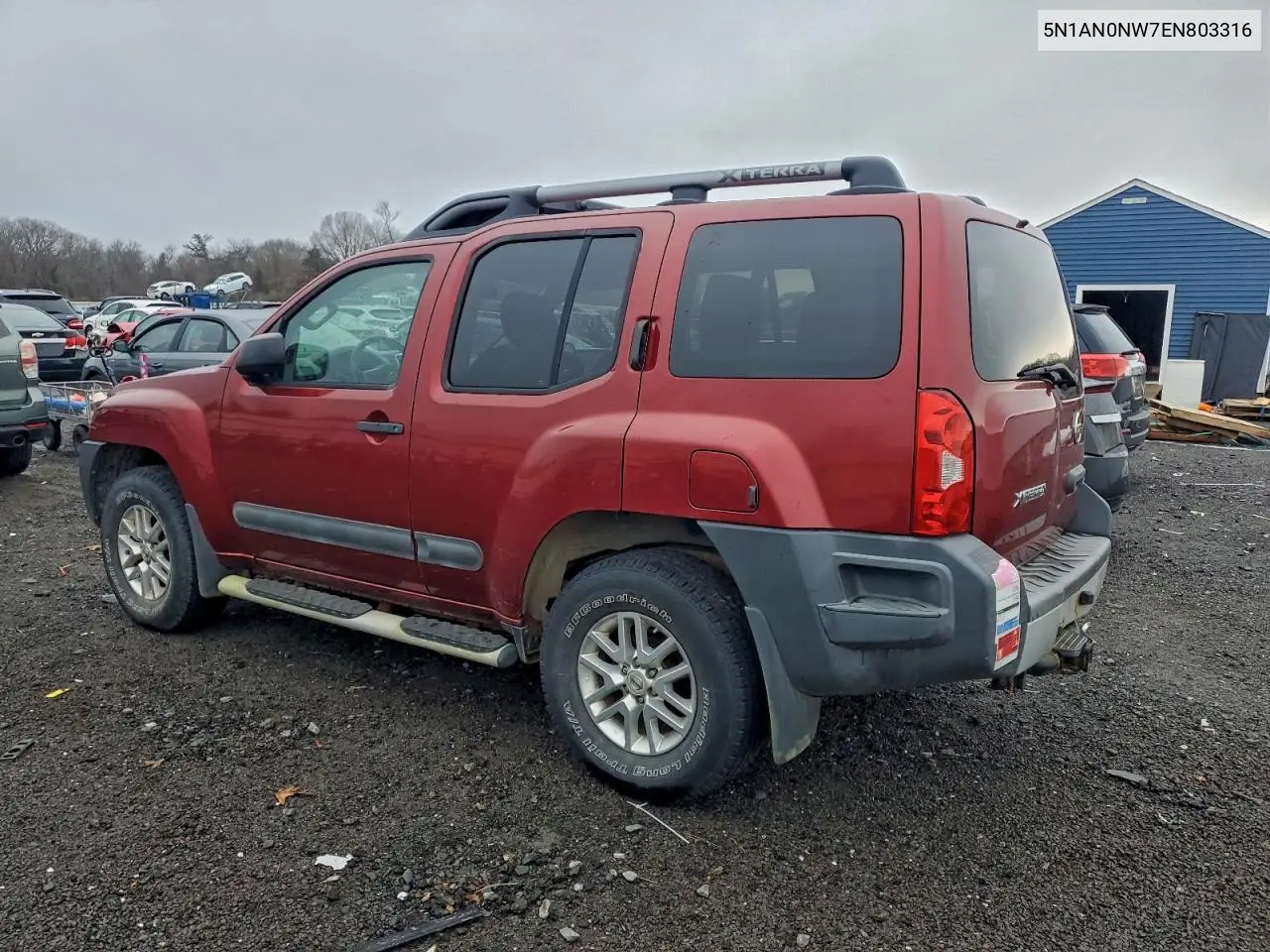 5N1AN0NW7EN803316 2014 Nissan Xterra X