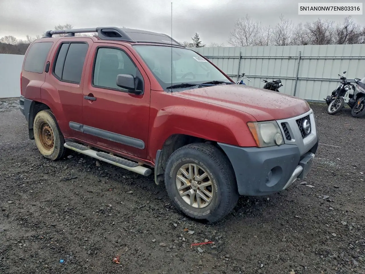 5N1AN0NW7EN803316 2014 Nissan Xterra X