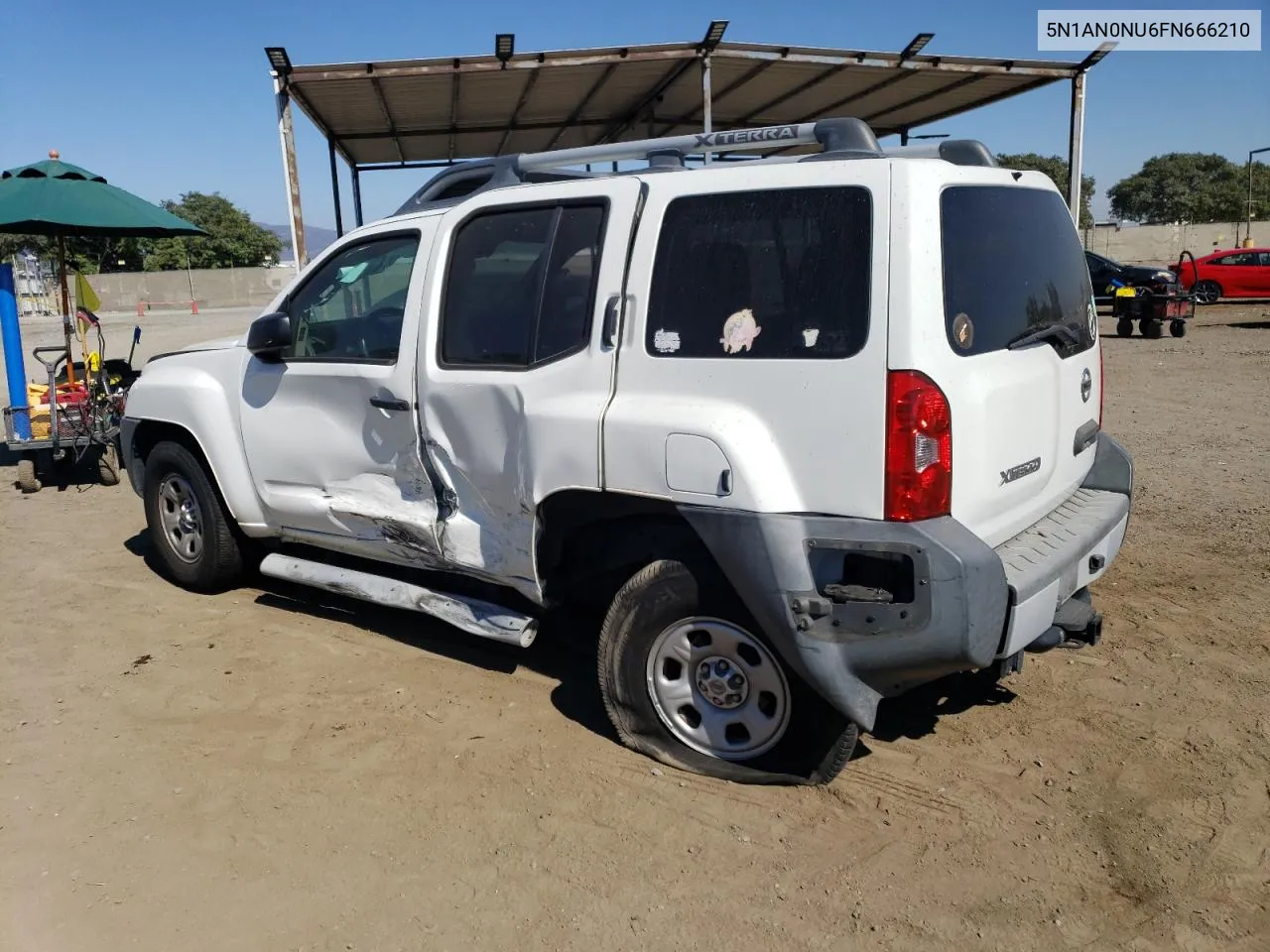 2015 Nissan Xterra X VIN: 5N1AN0NU6FN666210 Lot: 65481214