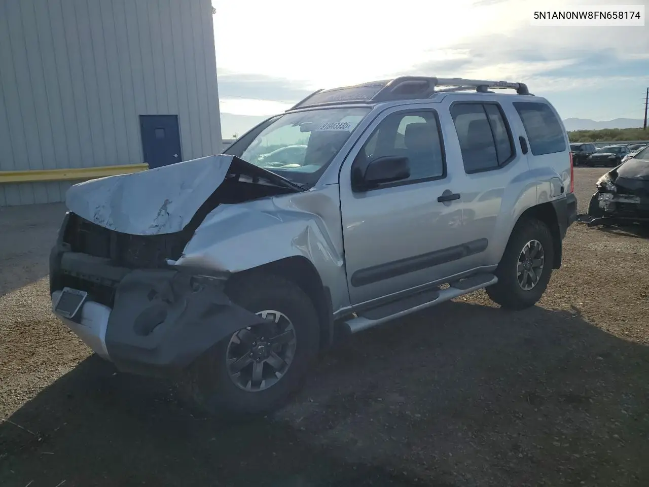 5N1AN0NW8FN658174 2015 Nissan Xterra X