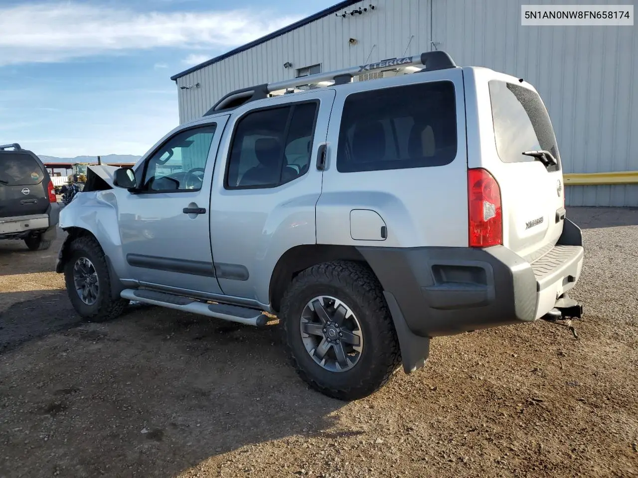 5N1AN0NW8FN658174 2015 Nissan Xterra X