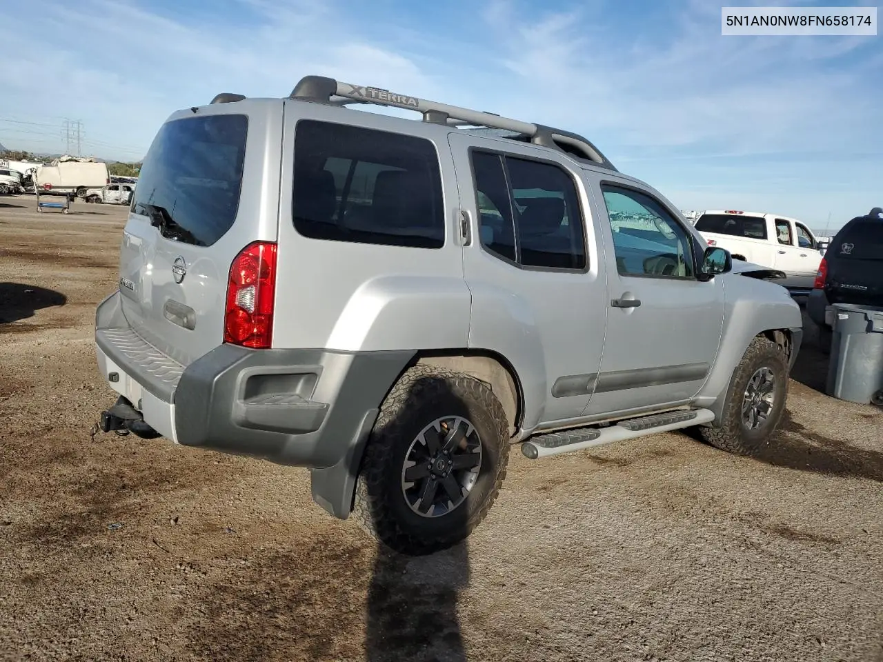 5N1AN0NW8FN658174 2015 Nissan Xterra X