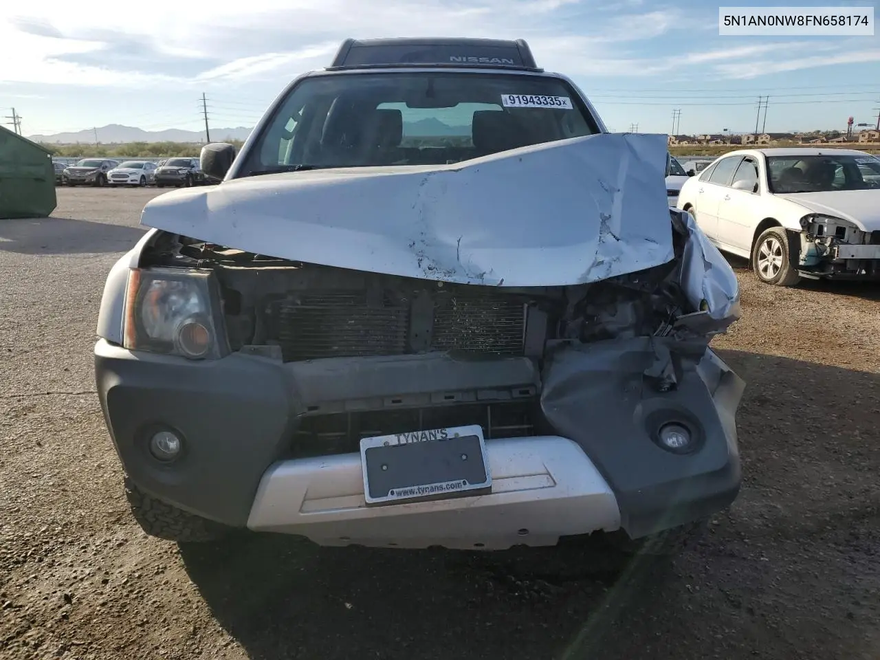 5N1AN0NW8FN658174 2015 Nissan Xterra X