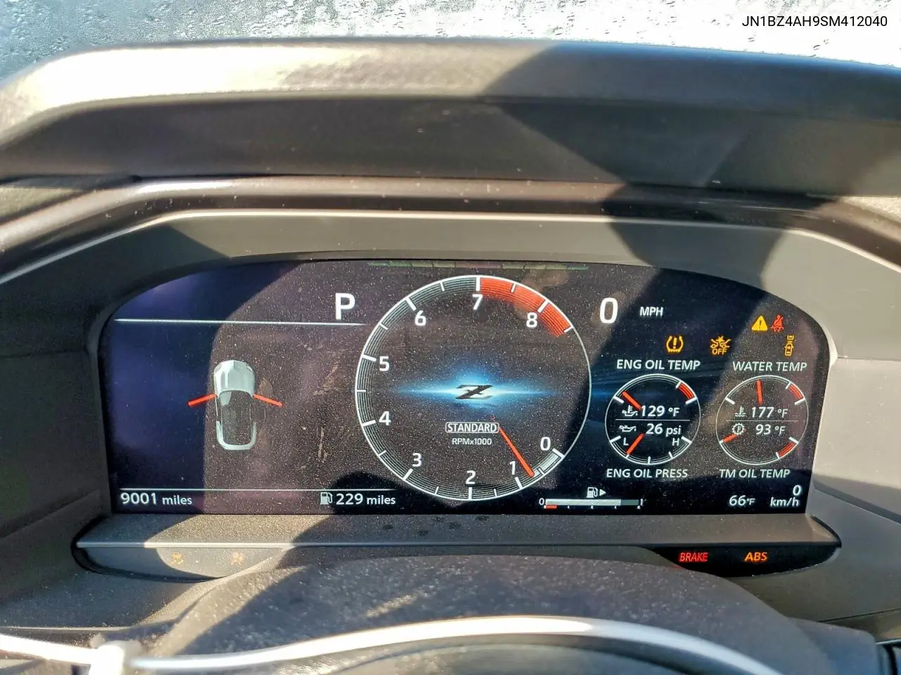 JN1BZ4AH9SM412040 2025 Nissan Z Sport