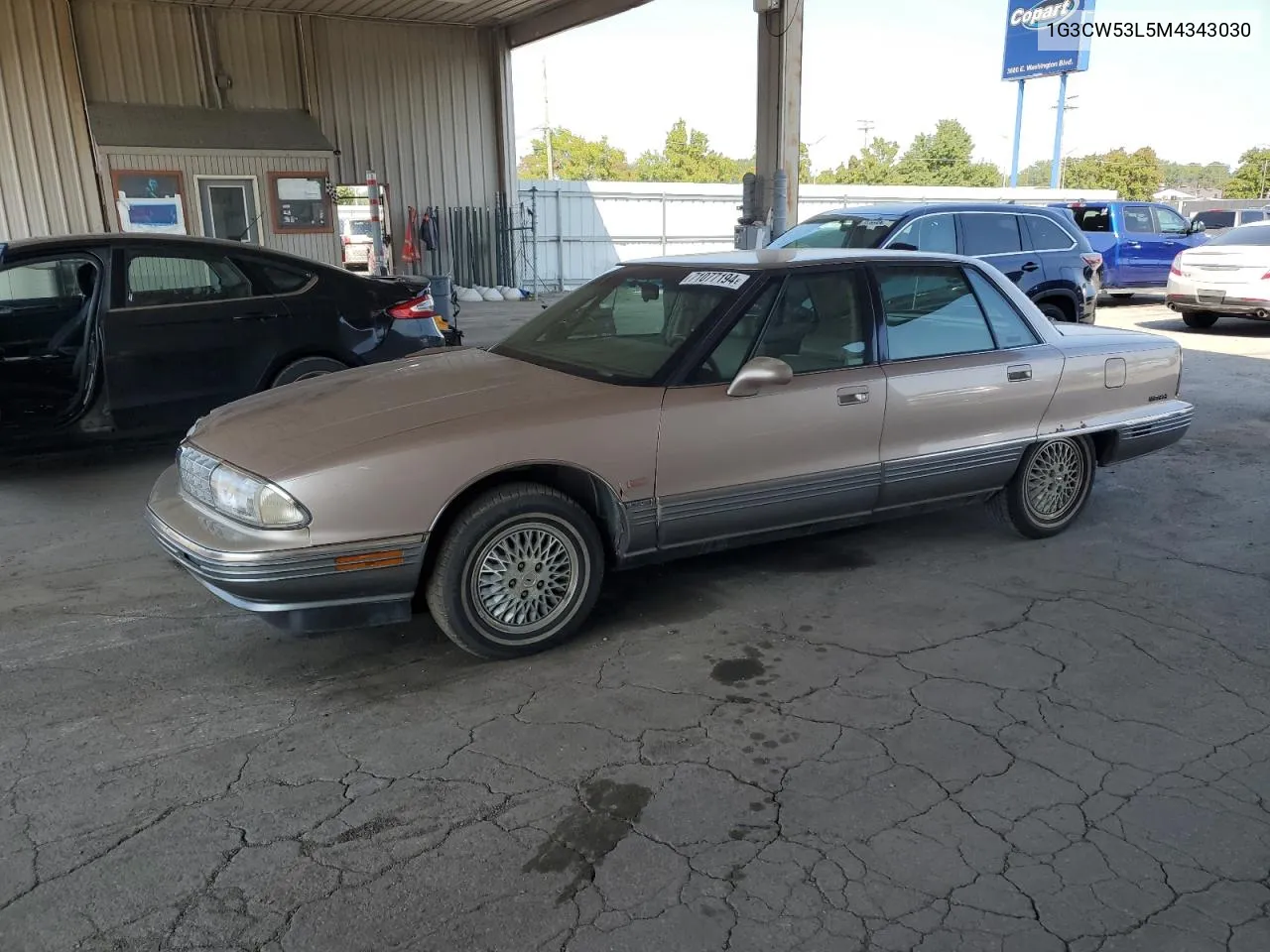 1G3CW53L5M4343030 1991 Oldsmobile 98 Regency Elite