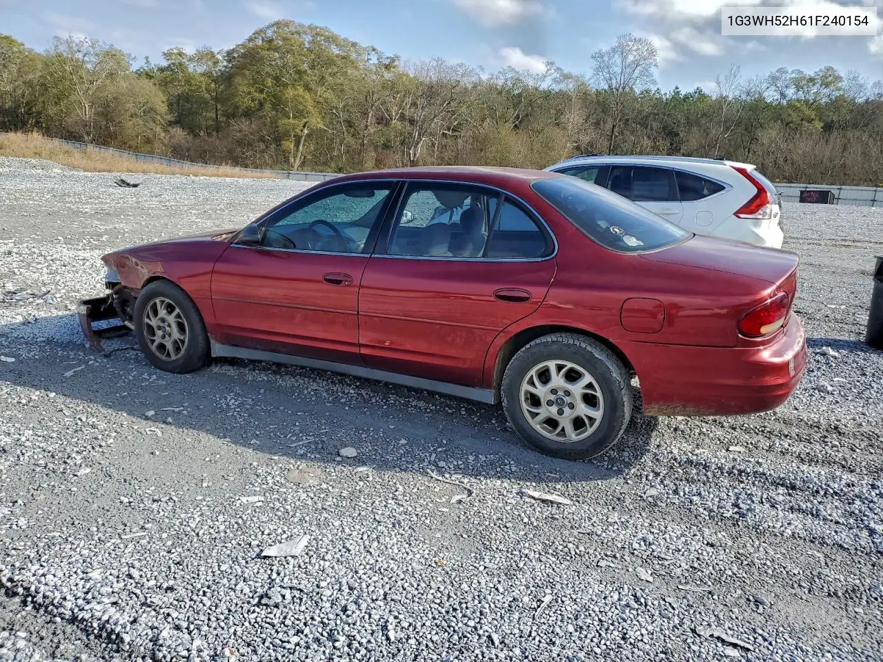 1G3WH52H61F240154 2001 Oldsmobile Intrigue Gx